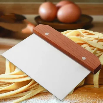 Stainless Steel Dough & Pastry Scraper 1